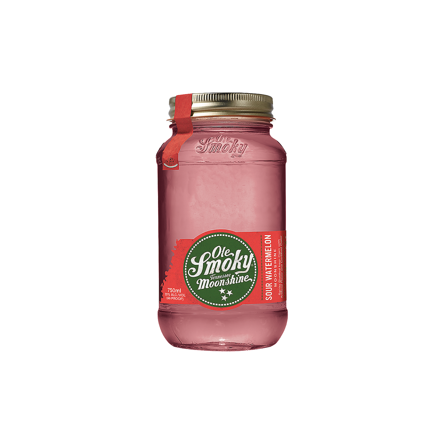 OLE SMOKY SOUR WATERMELON MOONSHINE 40 50ML