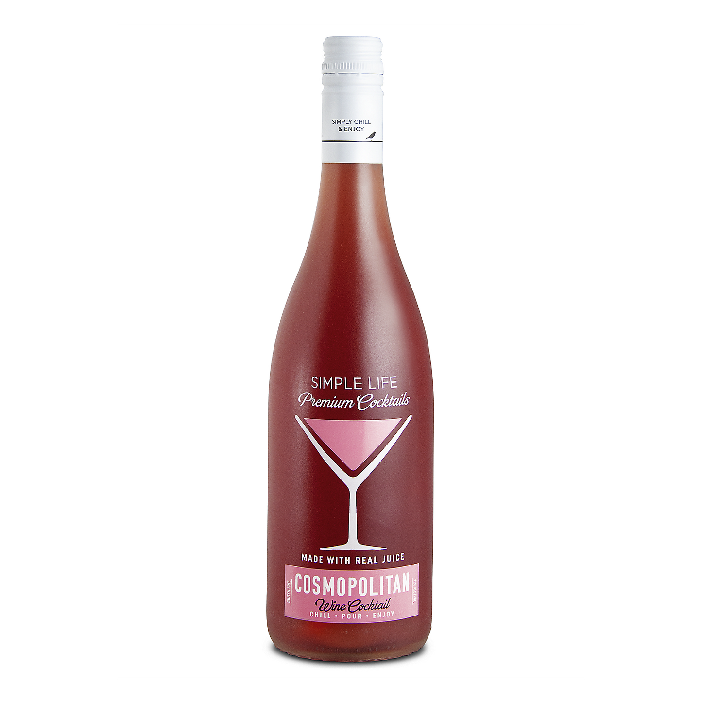 SIMPLE LIFE COSMOPOLITAN WINE BASED COCKTAIL 750ML