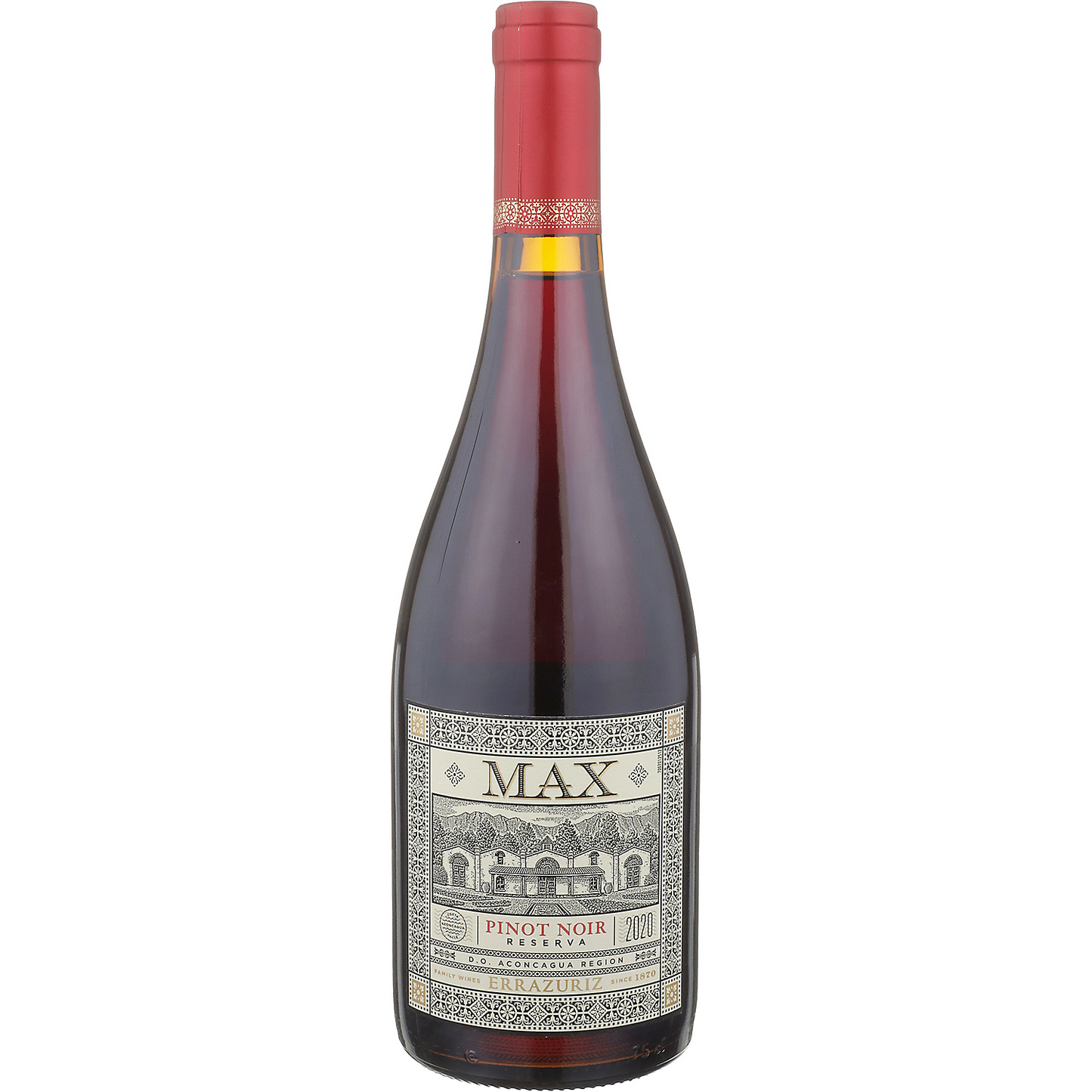 ERRAZURIZ PINOT NOIR MAX RESERVA ACONCAGUA COAST 2020 750ML