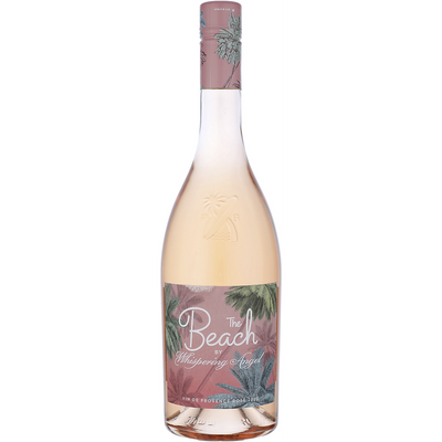 THE BEACH BY WHISPERING ANGEL COTEAUX D'AIX EN PROVENCE ROSE 2023 750ML