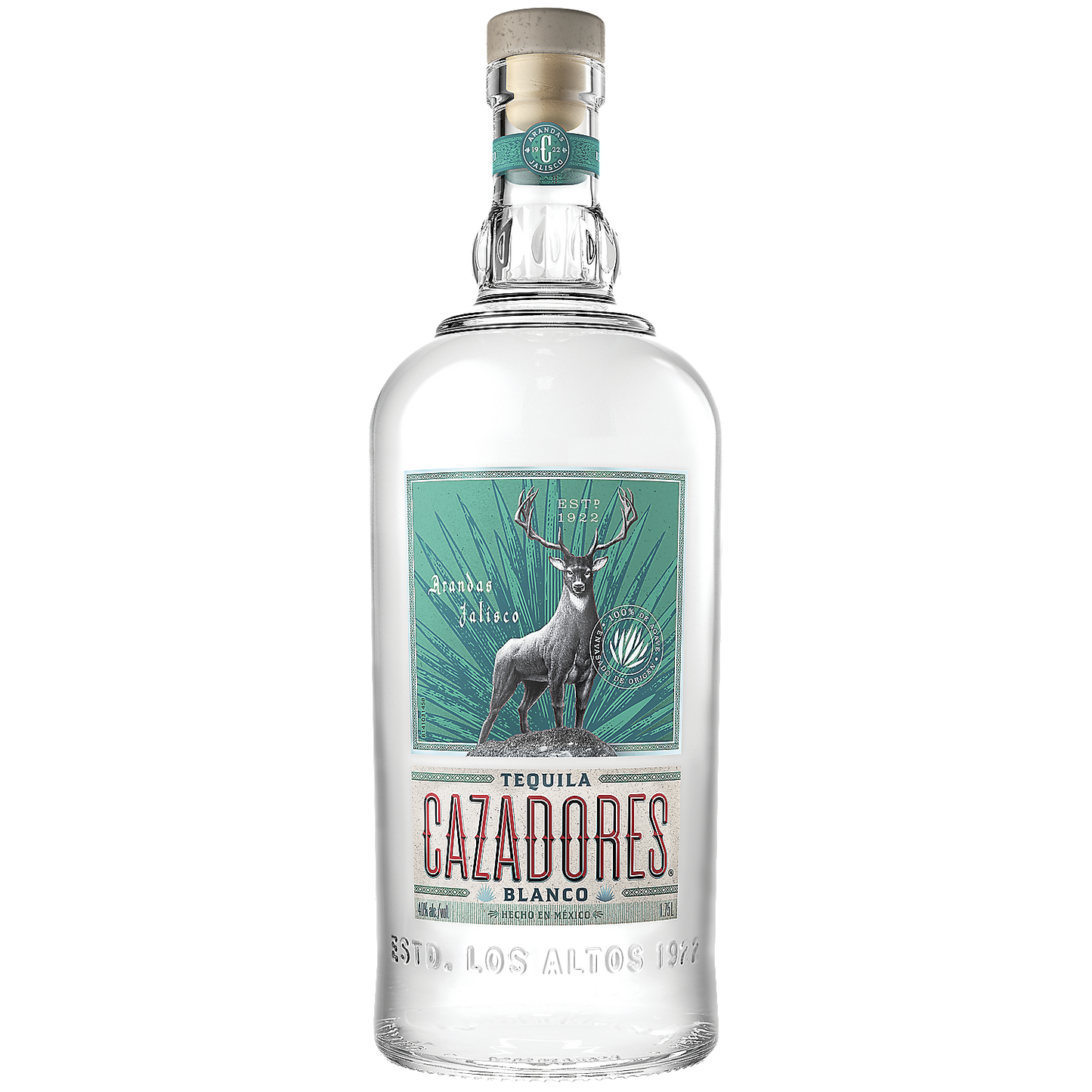 CAZADORES TEQUILA BLANCO 80 1.75L