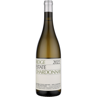 RIDGE VINEYARDS CHARDONNAY ESTATE MONTE BELLO VINEYARD SANTA CRUZ MOUNTAINS 2022 750ML