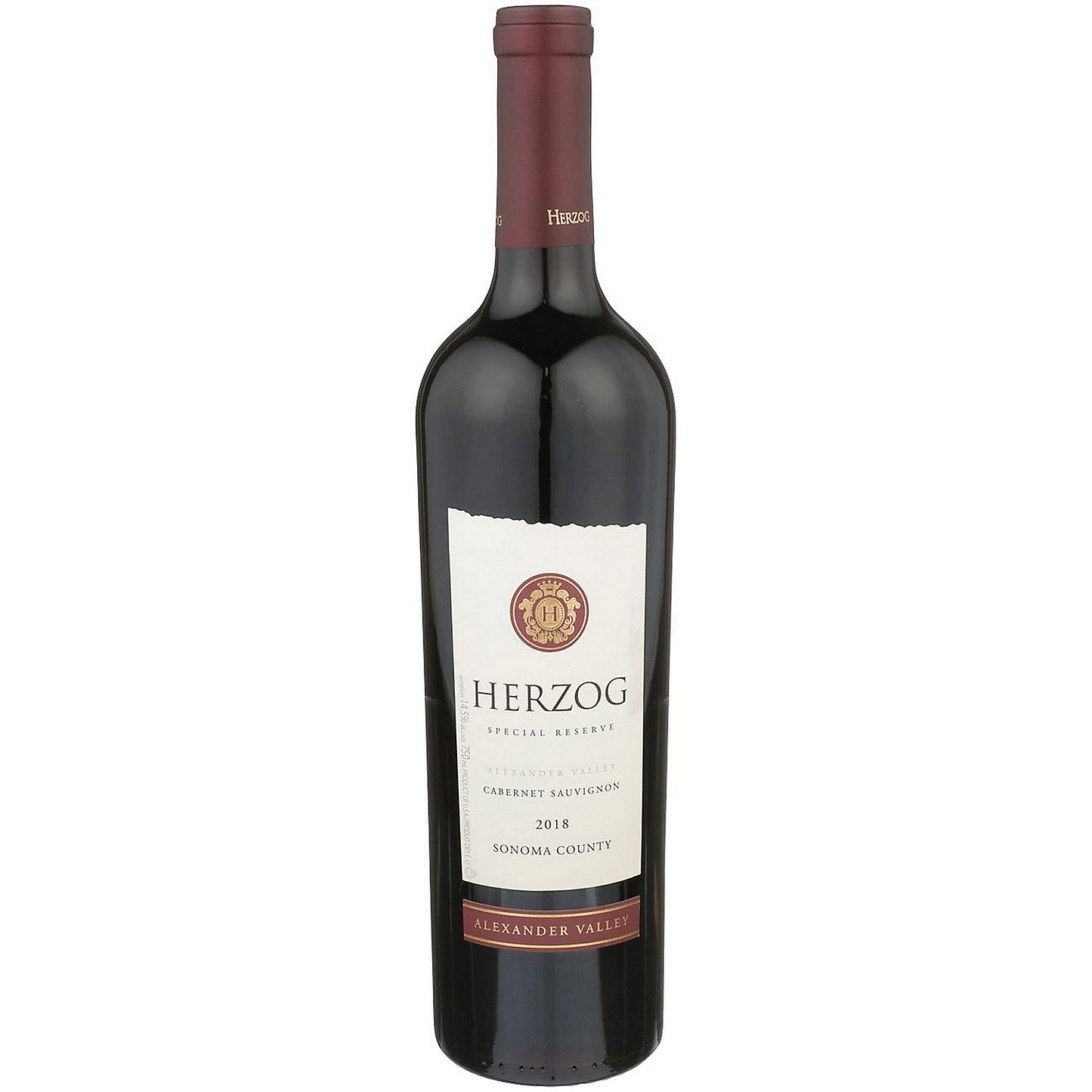 HERZOG CABERNET SAUVIGNON SPECIAL RESERVE ALEXANDER VALLEY 750ML