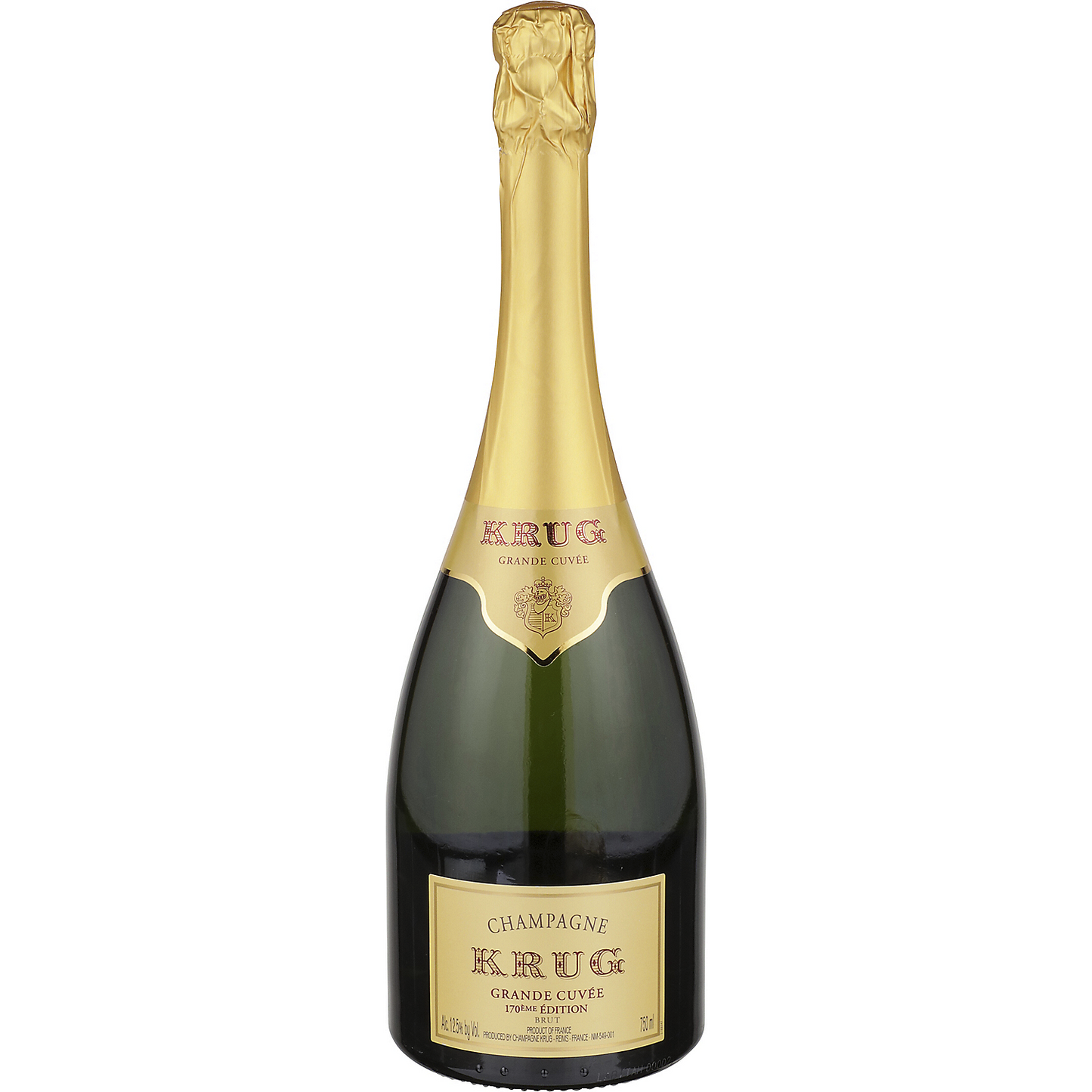 KRUG CHAMPAGNE BRUT GRANDE CUVEE 170TH EDITION W/ GIFT BOX 750ML