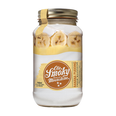 OLE SMOKY BANANA PUDDING CREAM MOONSHINE 35 750ML