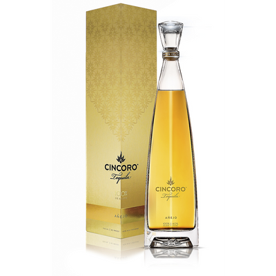CINCORO TEQUILA ANEJO 80 W/ GIFT BOX 375ML