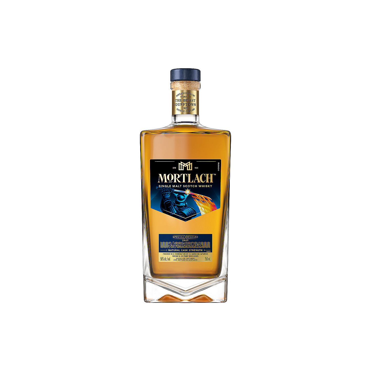 MORTLACH SINGLE MALT SCOTCH SPECIAL RELEASE THE BEAST OF DUFFTOWN NATURAL CASK STRENGTH 116 750ML