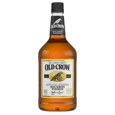 OLD CROW STRAIGHT BOURBON 3 YR 80 1.75L