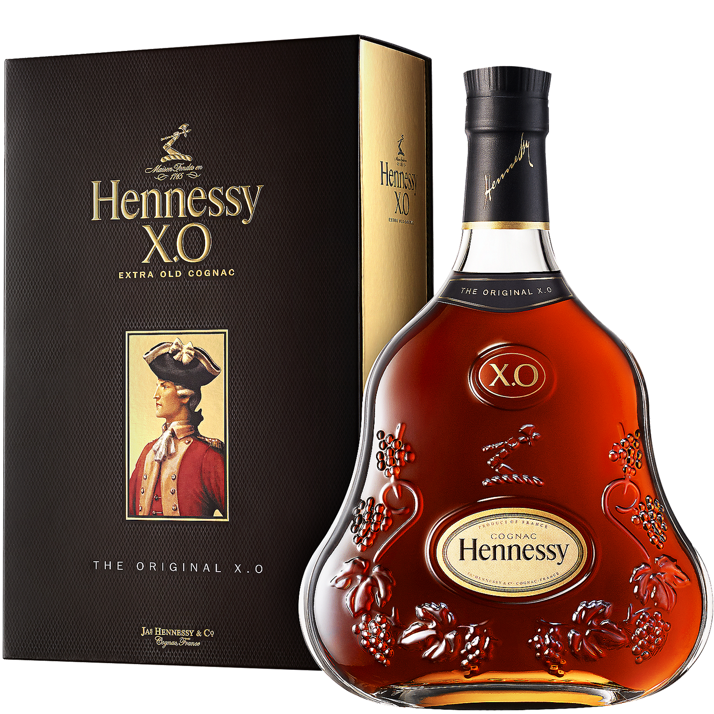 HENNESSY COGNAC XO 80 W/ GIFT BOX 375ML