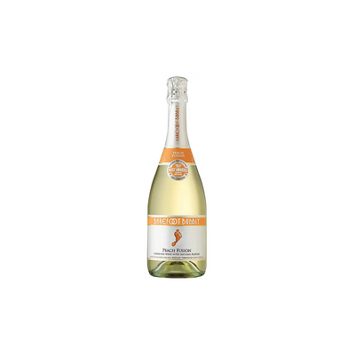 BAREFOOT BUBBLY PEACH FLAVORED SPARKLING WINE 750ML