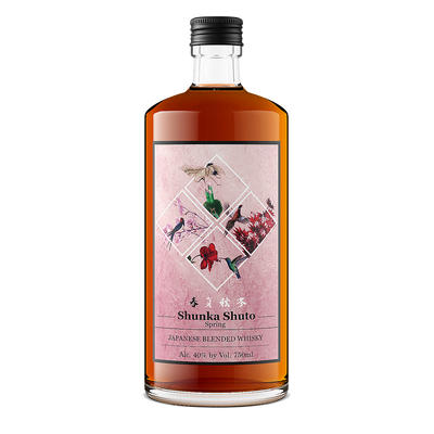 SHUNKA SHUTO WHISKEY JAPANESE BLENDED WHISKY 80 750ML