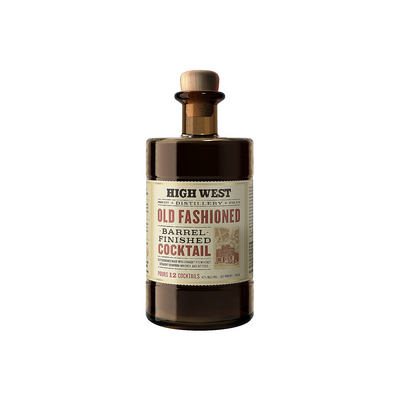 HIGH WEST OLD FASHIONED BARREL FINISHED COCKTAIL 86 375ML