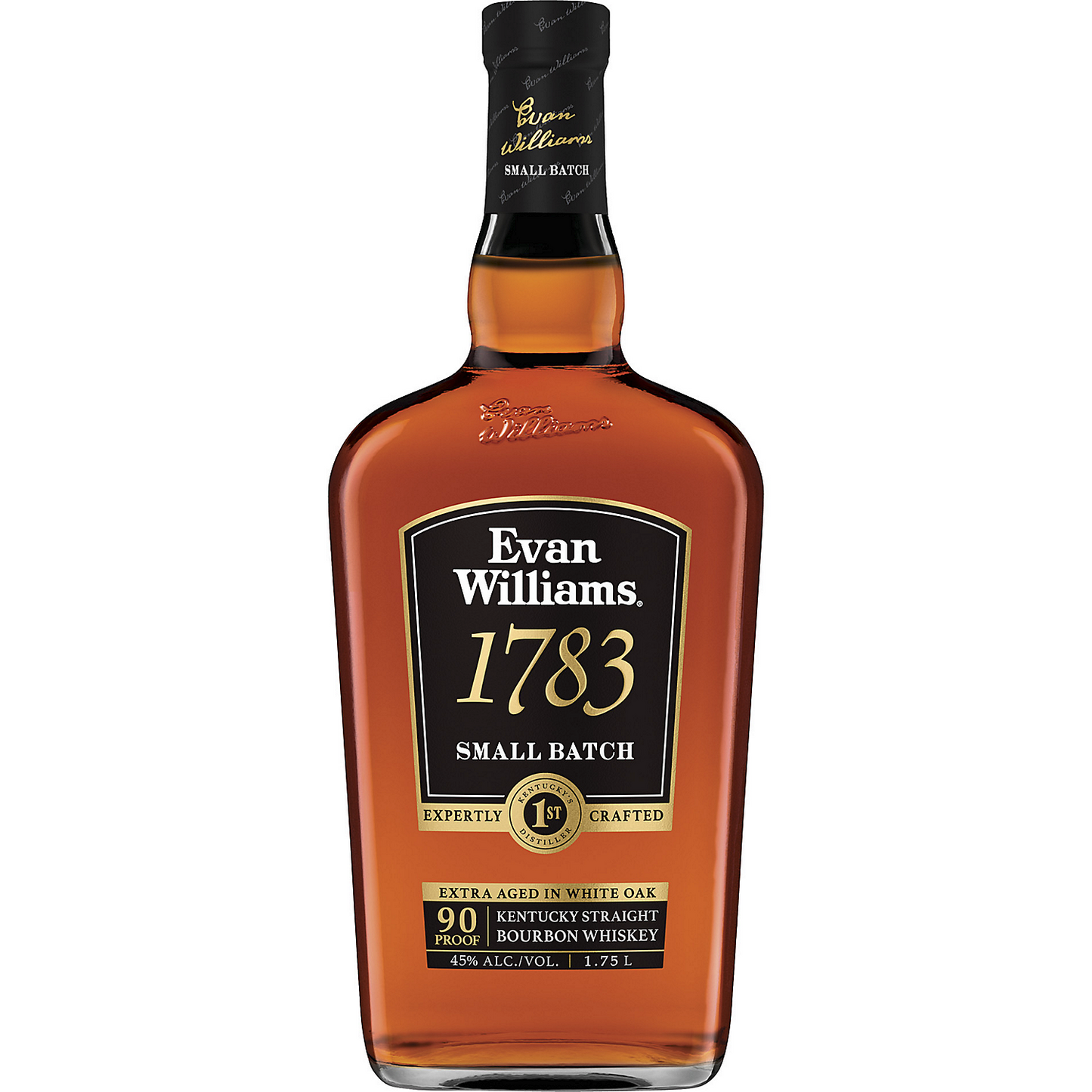 EVAN WILLIAMS STRAIGHT BOURBON 1783 SMALL BATCH 90 1.75L