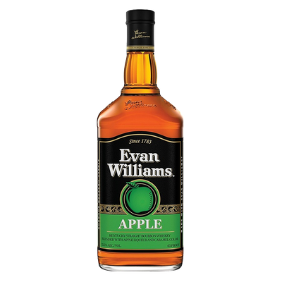 EVAN WILLIAMS APPLE WHISKEY LIQUEUR 65 1.75L
