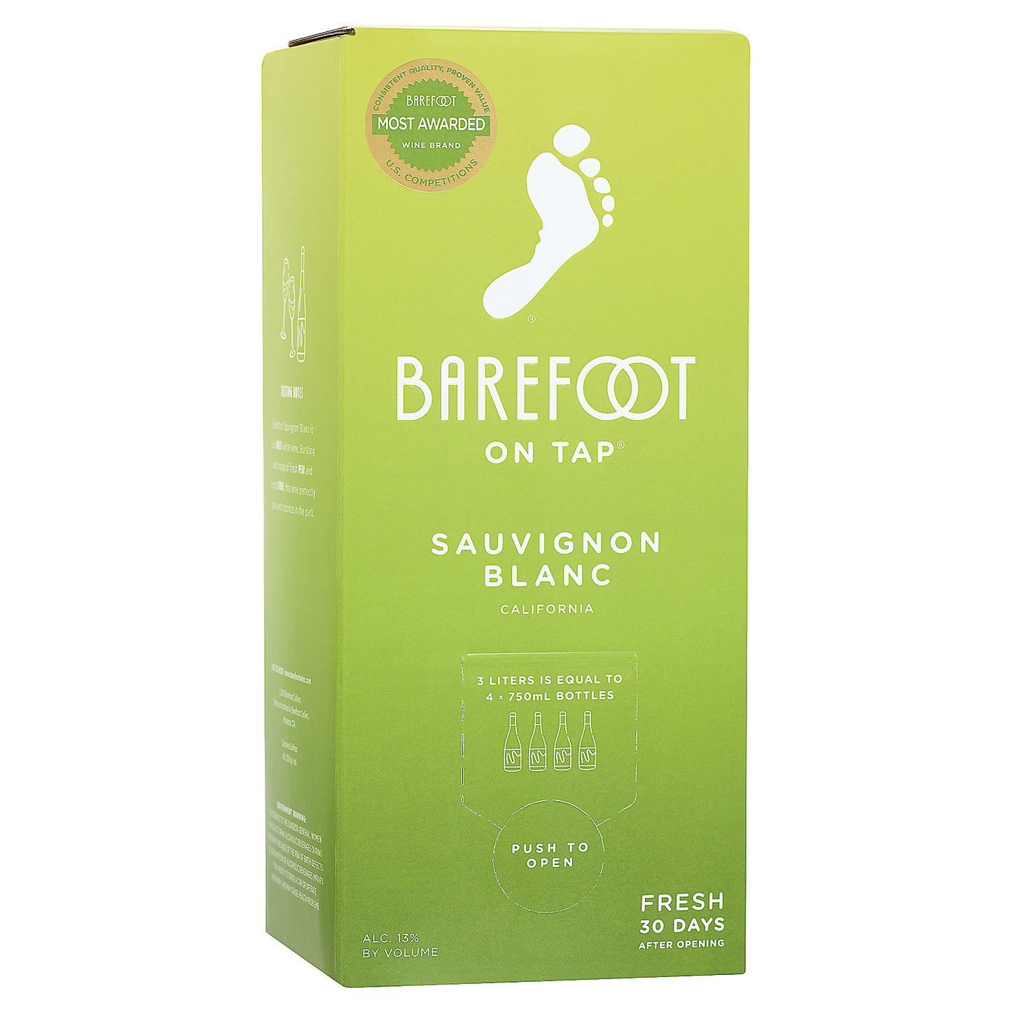 BAREFOOT SAUVIGNON BLANC CALIFORNIA 1.5L