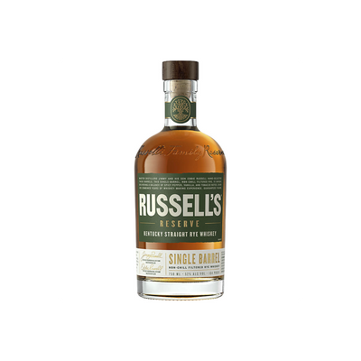 RUSSELL'S RESERVE STRAIGHT RYE WHISKEY SINGLE BARREL 104 750ML