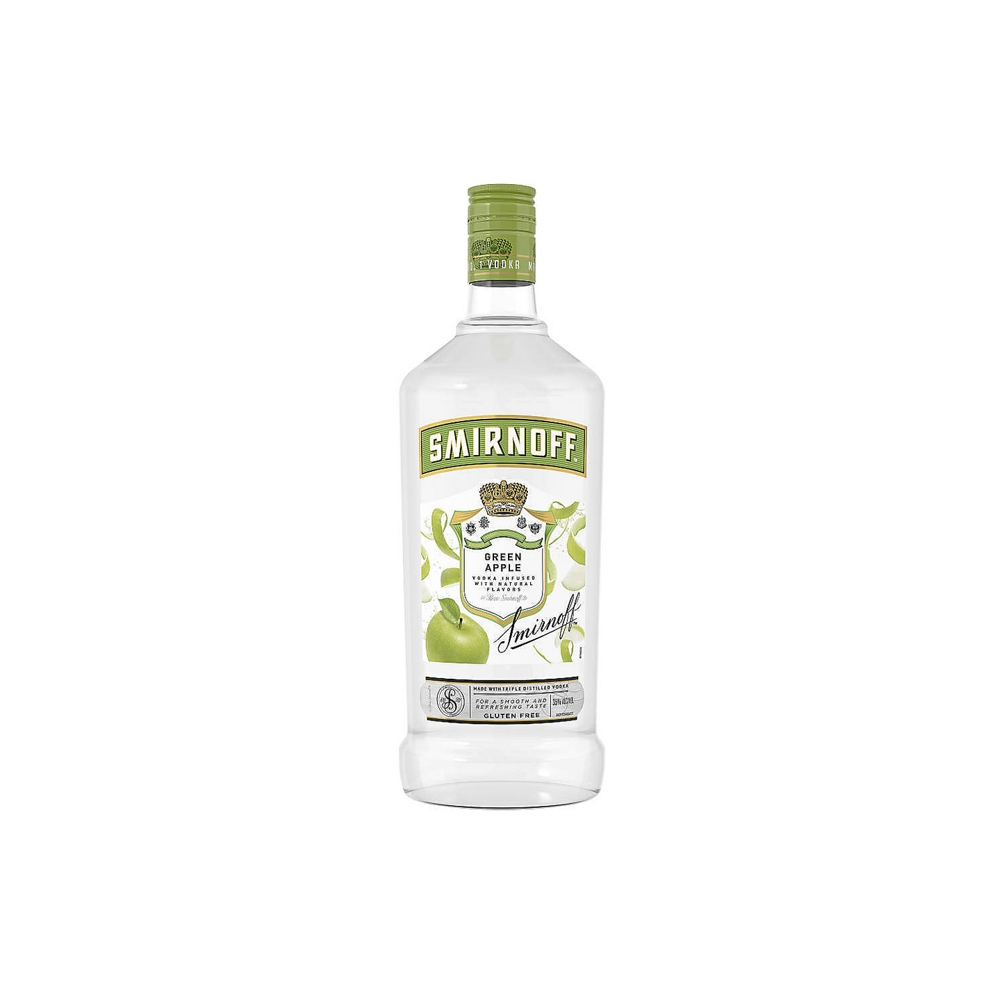 SMIRNOFF APPLE FLAVORED VODKA GREEN APPLE 60 200ML