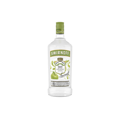 SMIRNOFF APPLE FLAVORED VODKA GREEN APPLE 60 200ML