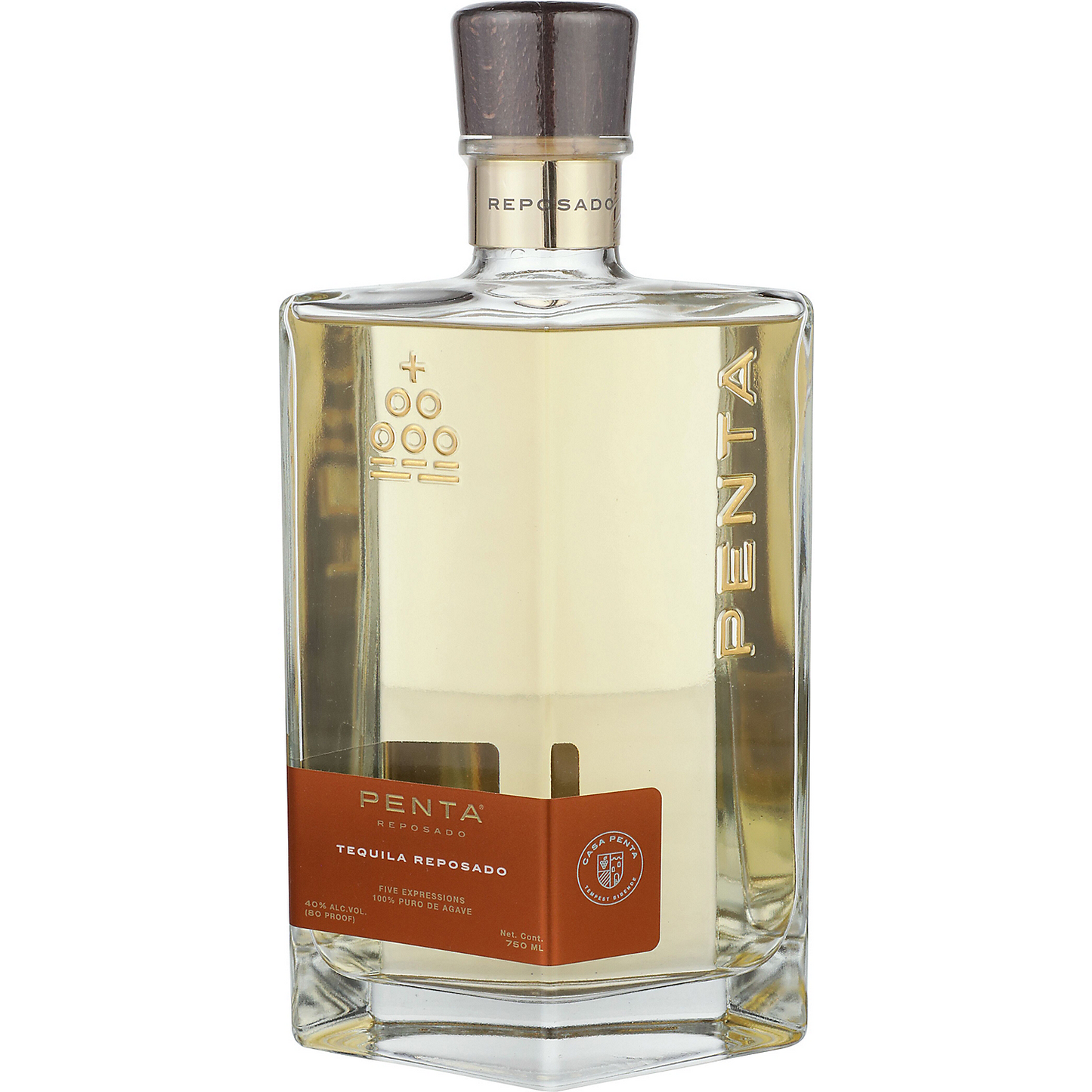 PENTA TEQUILA REPOSADO 80 750ML