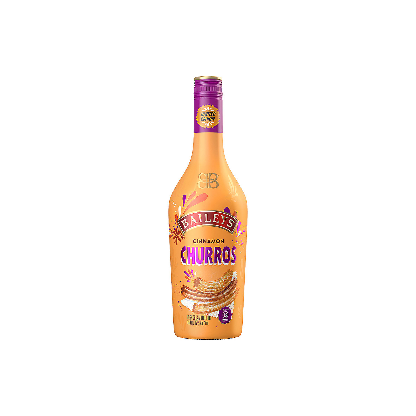 BAILEYS CREAM LIQUEUR CHURROS 34 750ML