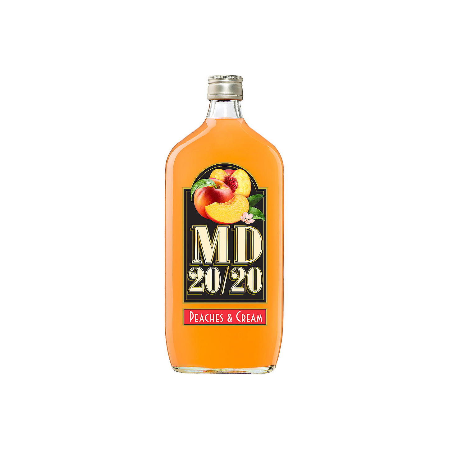 MD 20/20 PEACHES & CREAM FLAVORED WINE 750ML