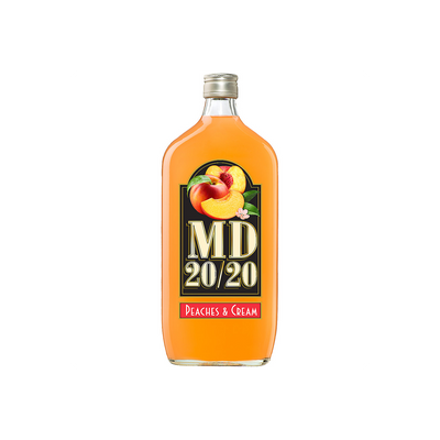 MD 20/20 PEACHES & CREAM FLAVORED WINE 750ML