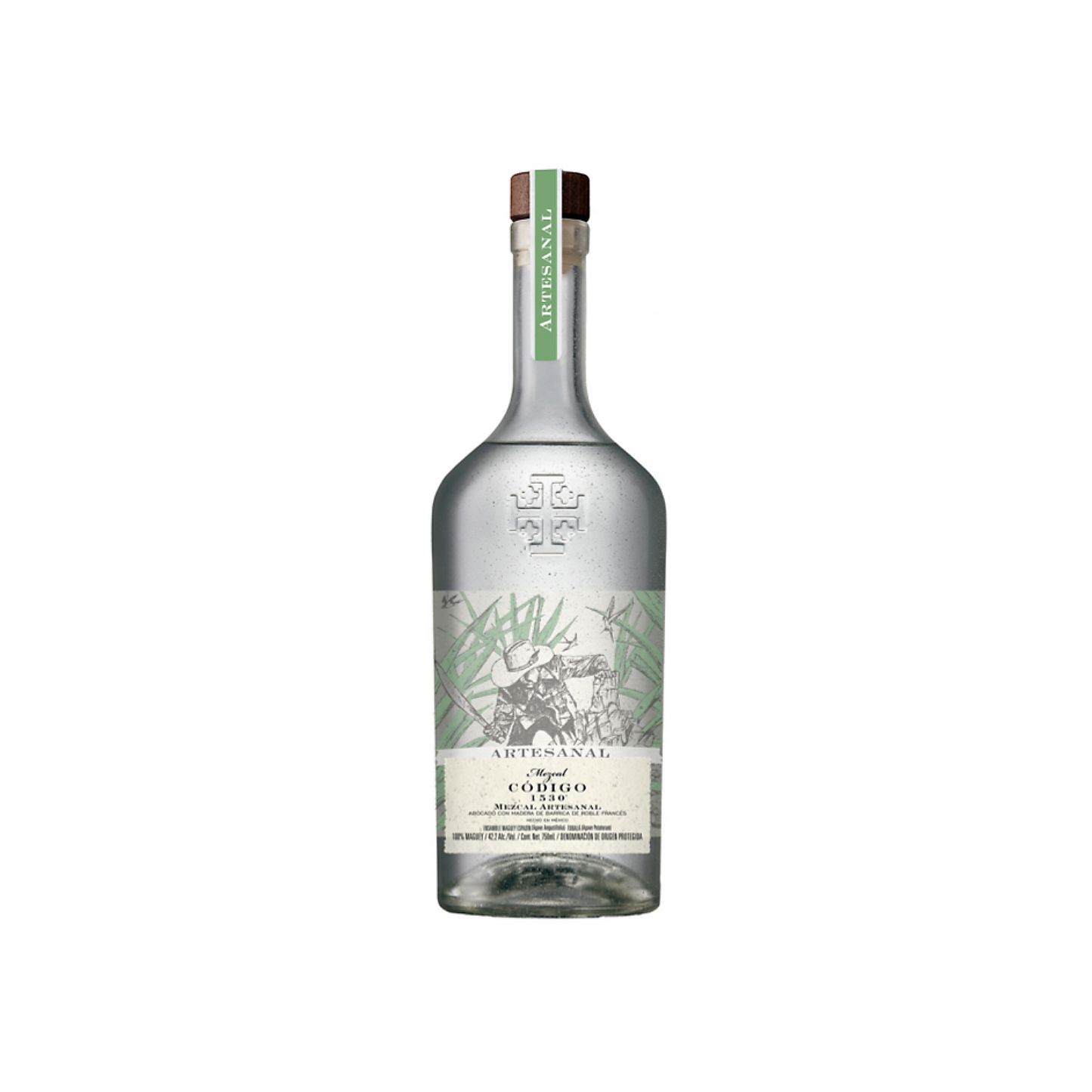 CODIGO 1530 MEZCAL ARTESANAL JOVEN 84.4 750ML