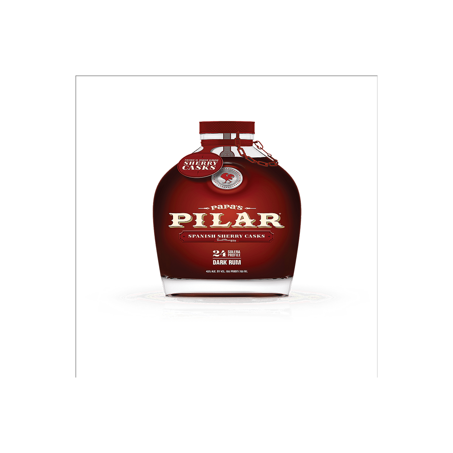 PAPA'S PILAR DARK RUM 24 SOLERA PROFILE SPANISH SHERRY CASKS LIMITED EDITION 86 750ML