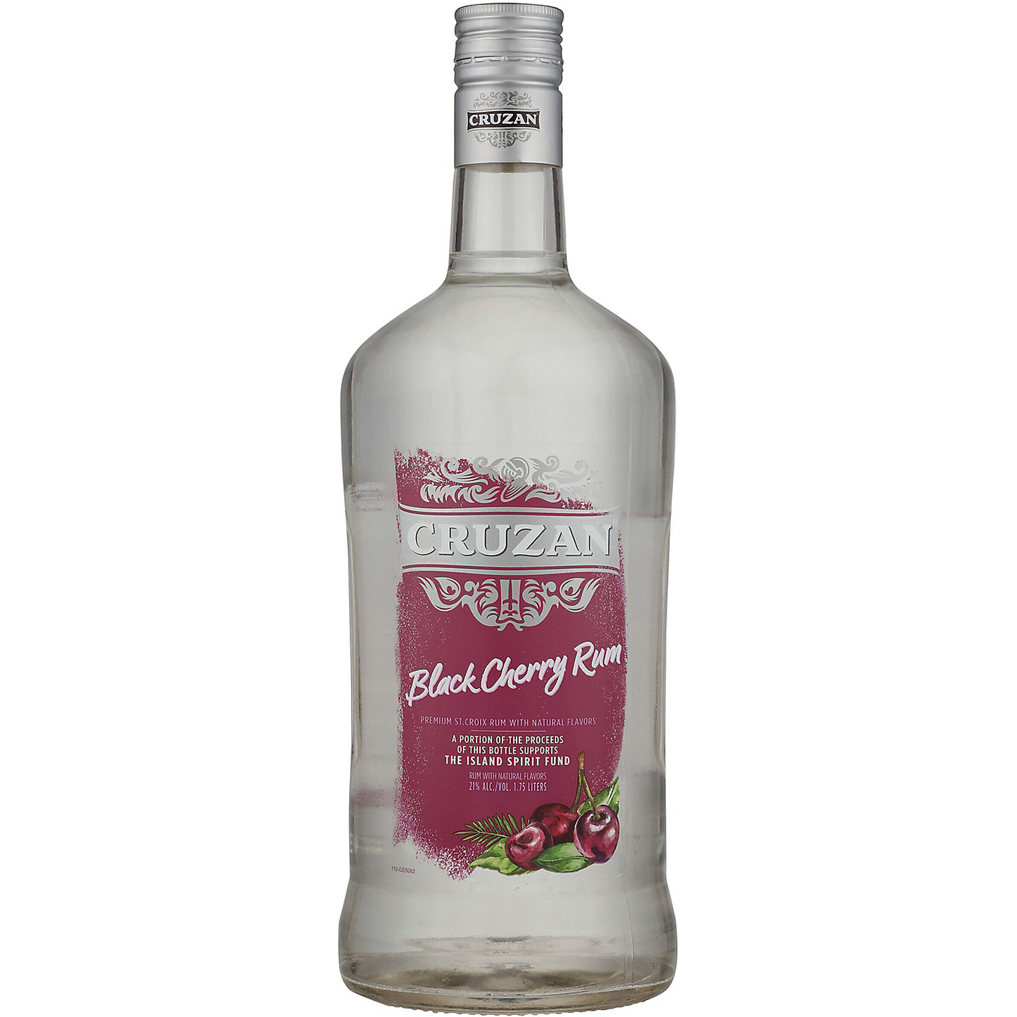 CRUZAN BLACK CHERRY FLAVORED RUM 42 750ML