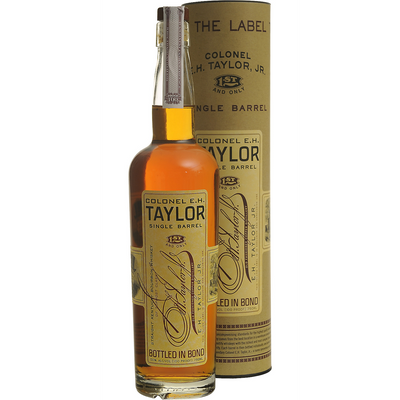 COLONEL E.H. TAYLOR JR. STRAIGHT BOURBON BOTTLED IN BOND SINGLE BARREL 100 750ML