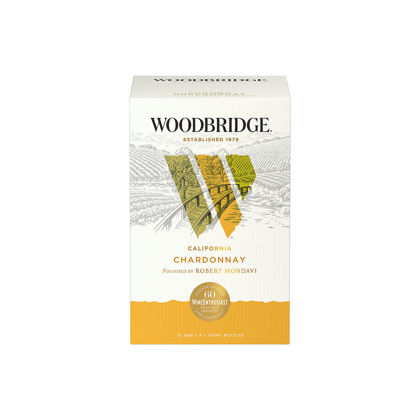 WOODBRIDGE CHARDONNAY CALIFORNIA 3L