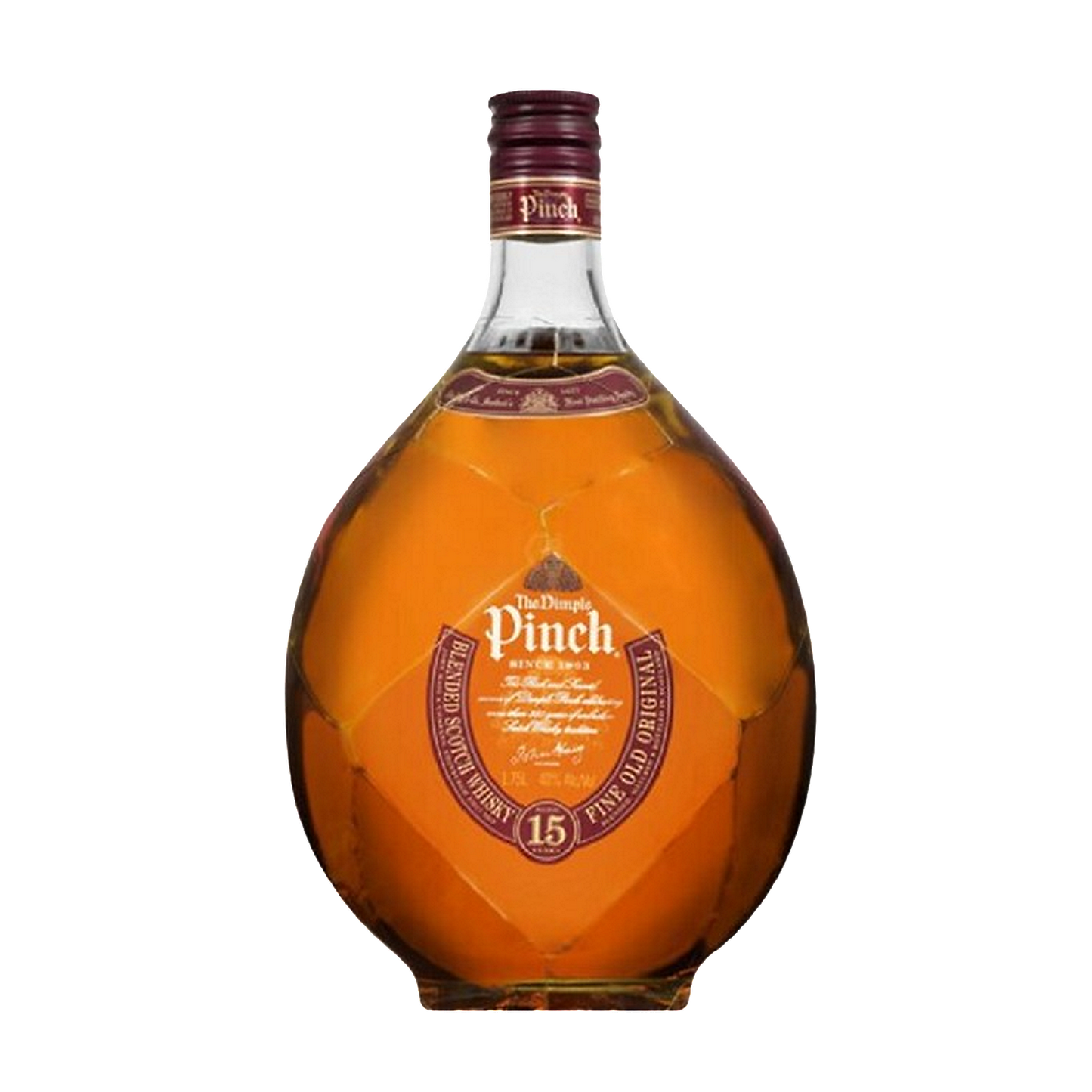 DIMPLE PINCH BLENDED SCOTCH 15 YR 80 750ML