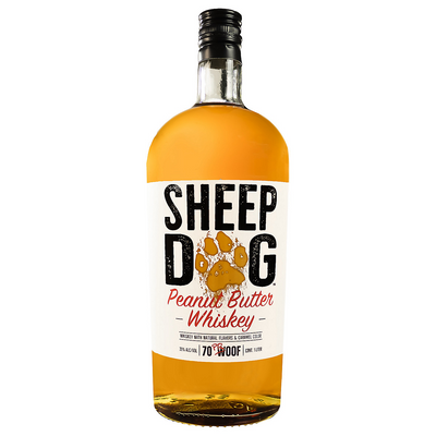 SHEEP DOG PEANUT BUTTER WHISKEY FLAVORED WHISKEY 70 375ML