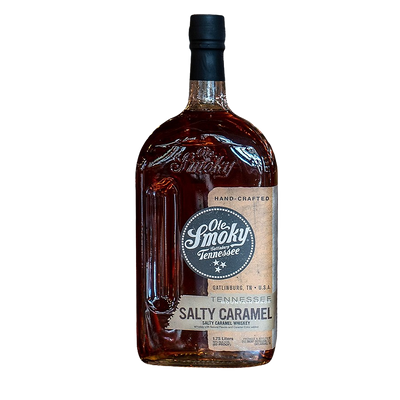 OLE SMOKY SALTY CARAMEL FLAVORED WHISKEY MOUNTAIN MADE 60 375ML