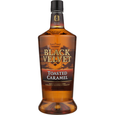 BLACK VELVET TOASTED CARAMEL FLAVORED WHISKY 70 750ML