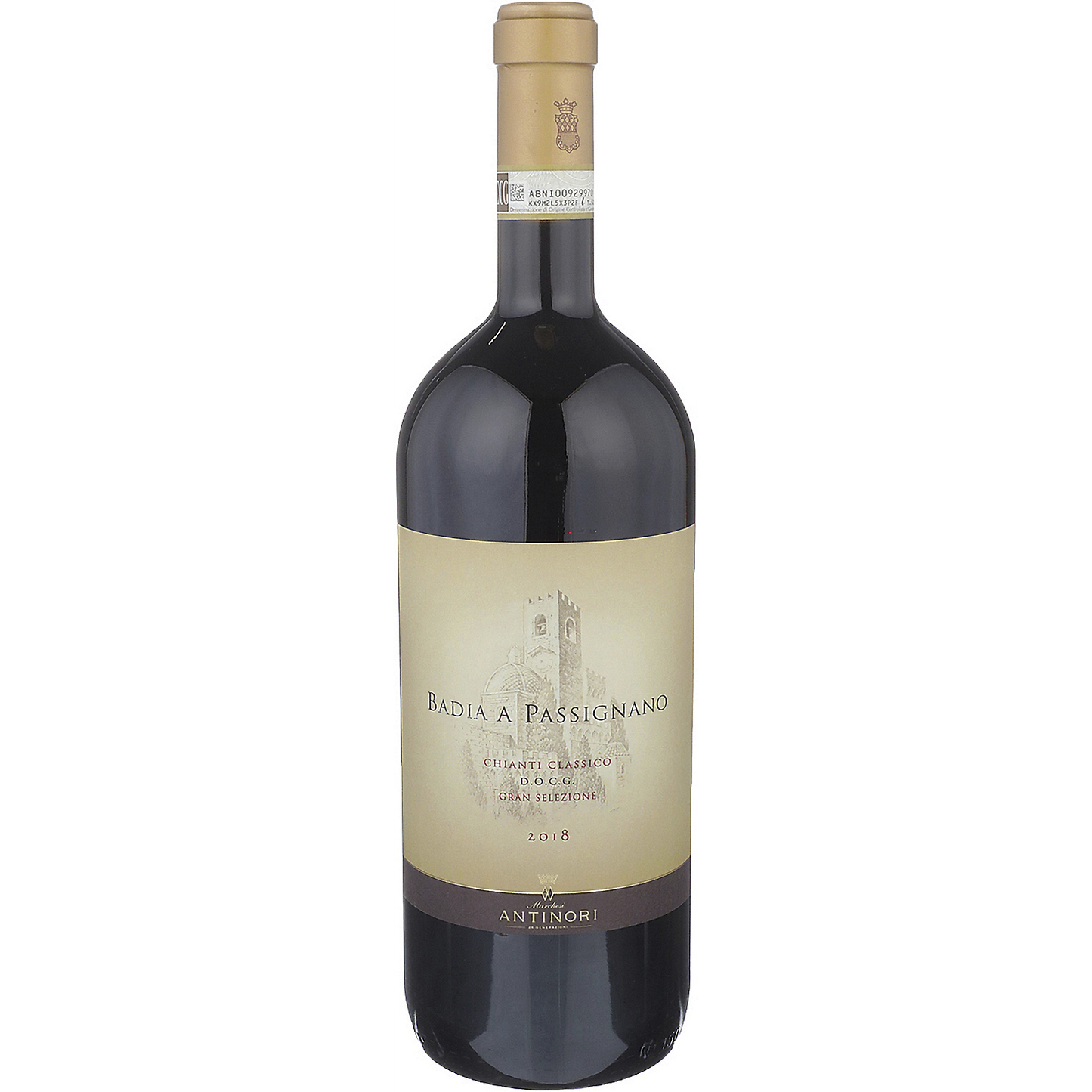 ANTINORI BADIA A PASSIGNANO CHIANTI CLASSICO GRAN SELEZIONE 2018 1.5L