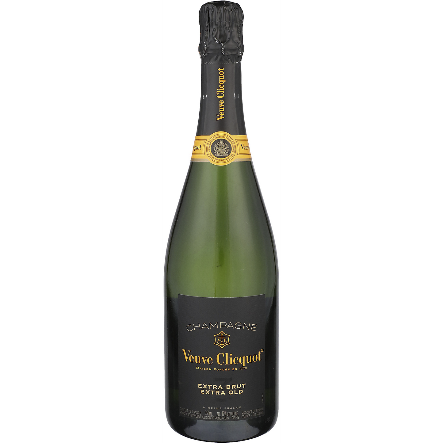 VEUVE CLICQUOT CHAMPAGNE EXTRA BRUT EXTRA OLD 4 750ML