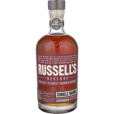 RUSSELL'S RESERVE KENTUCKY STRAIGHT BOURBON SMALL BATCH SINGLE BARREL 110 750ML