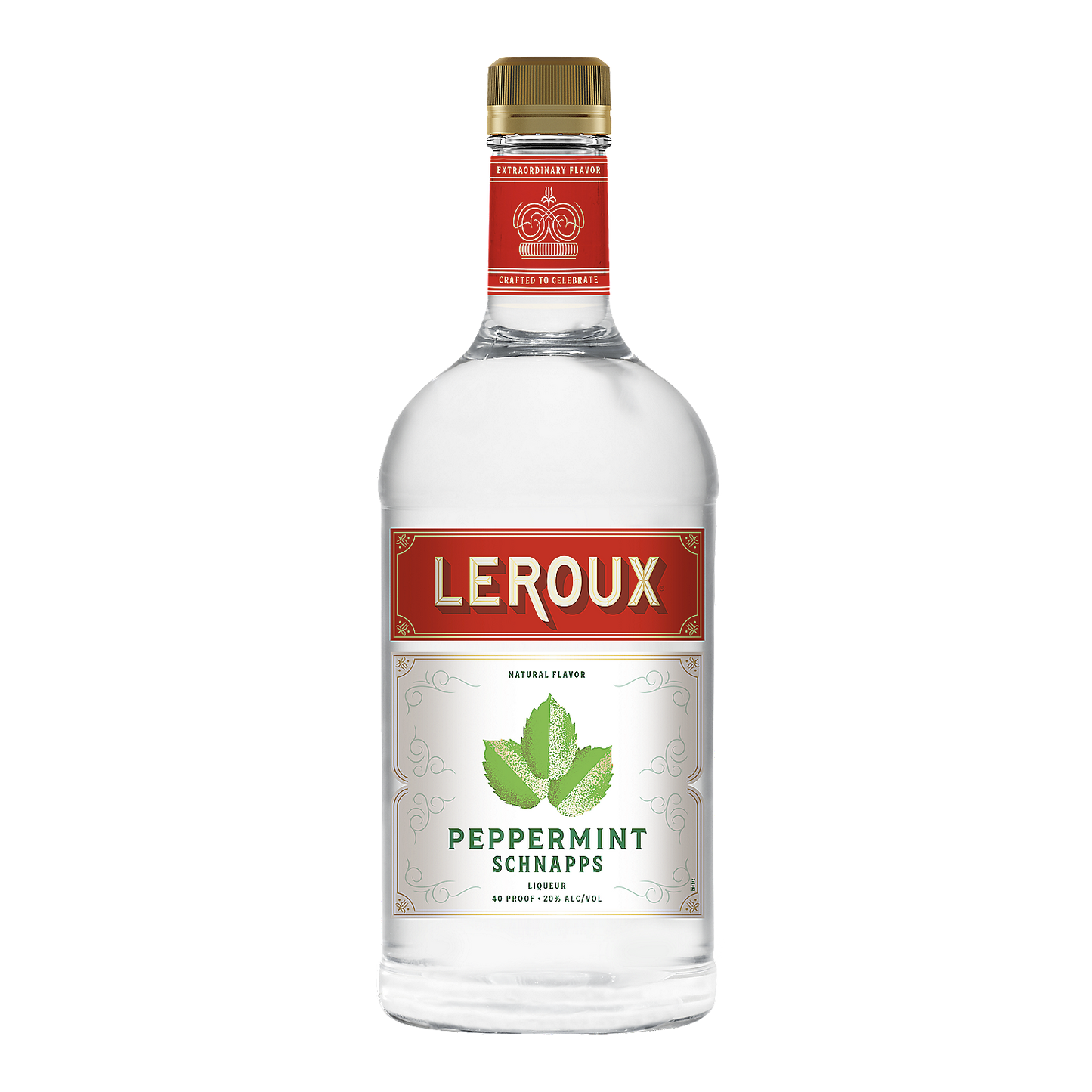 LEROUX PEPPERMINT SCHNAPPS 40 200ML