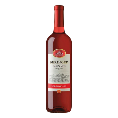 BERINGER MAIN & VINE RED MOSCATO CHILE 750ML