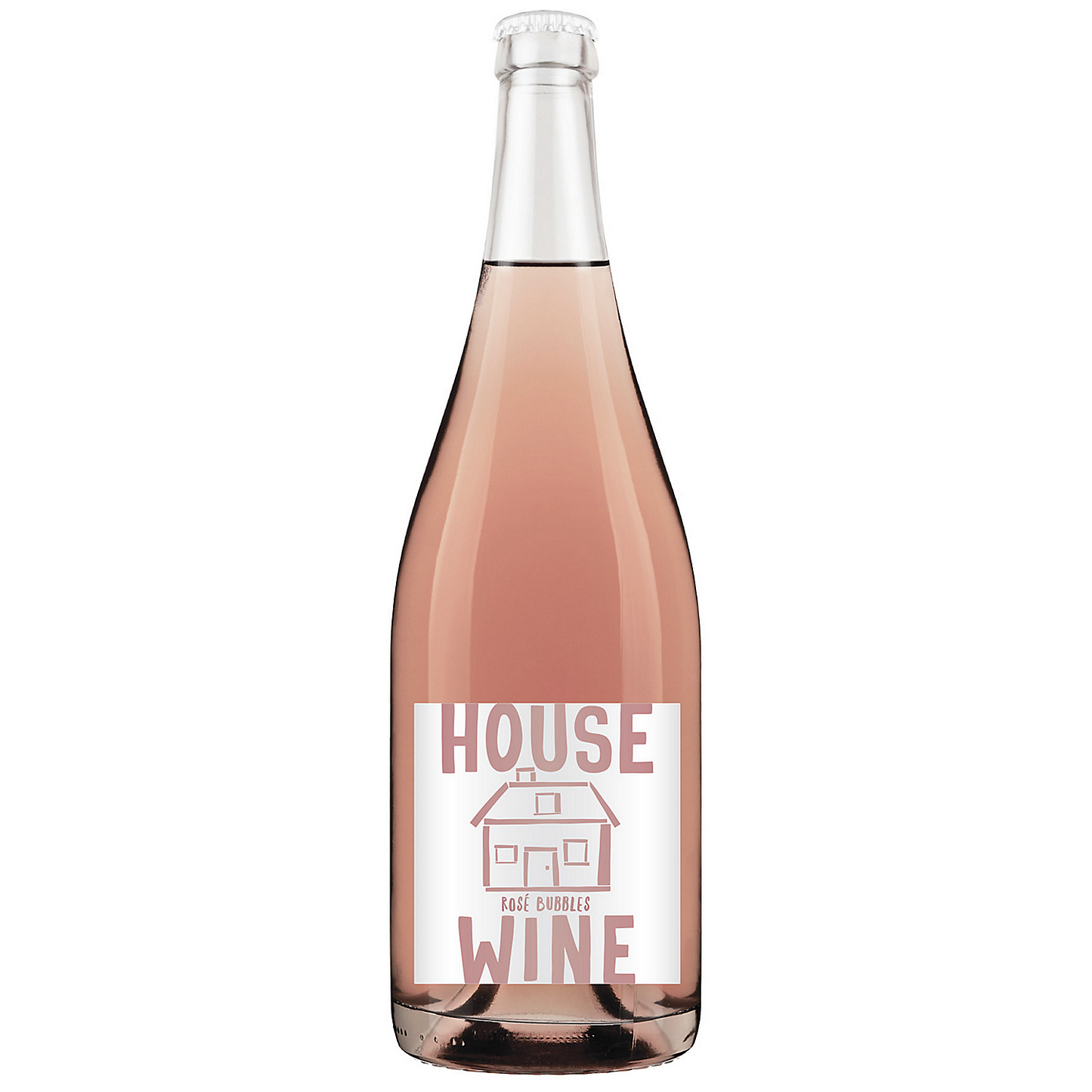 HOUSE WINE ROSE BUBBLES AMERICAN 187ML