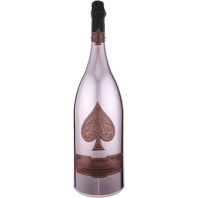 ARMAND DE BRIGNAC CHAMPAGNE BRUT ROSE W/ WOODEN GIFT BOX 3L