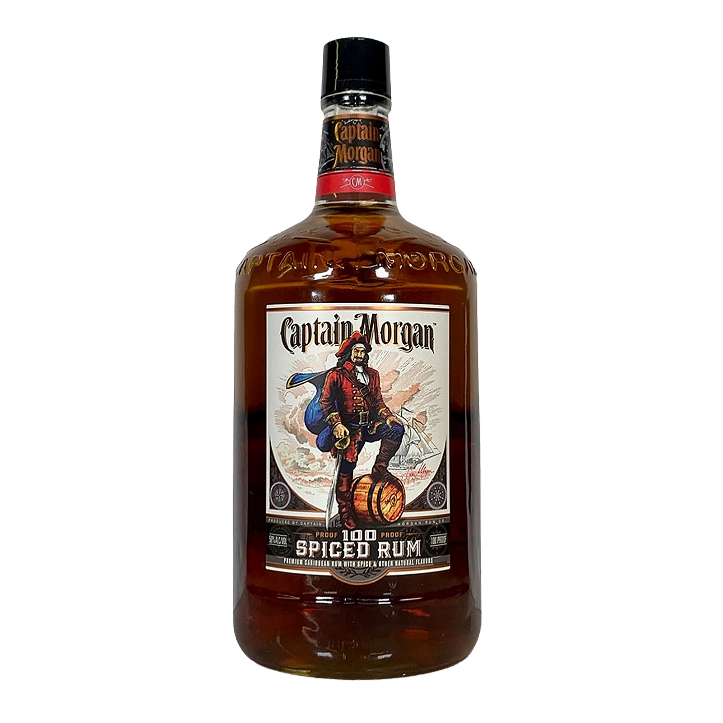 CAPTAIN MORGAN SPICED RUM SIGNATURE 100 1.75L