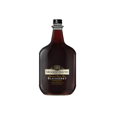 MOGEN DAVID BLACKBERRY FLAVORED WINE 1.5L