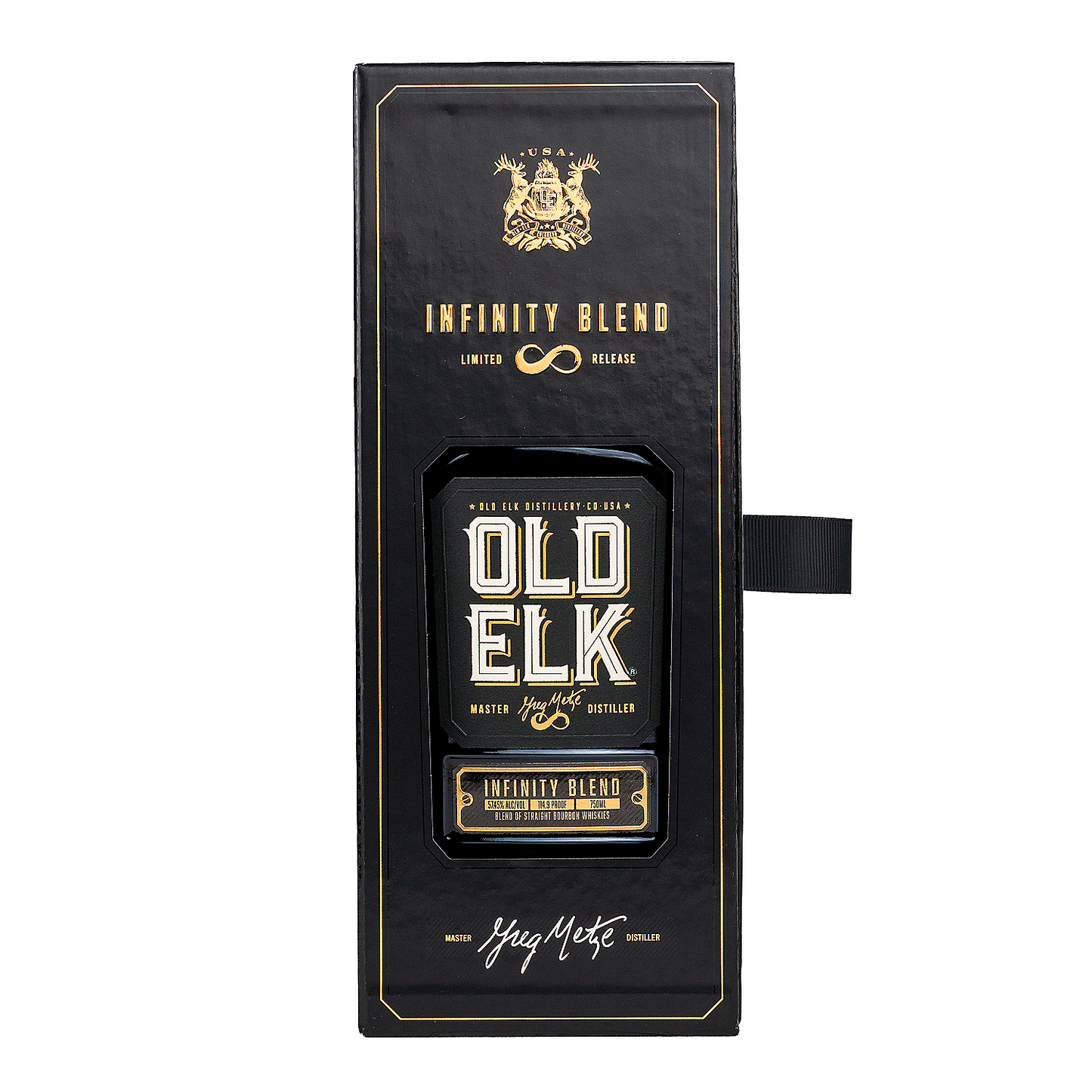 OLD ELK BLEND OF STRAIGHT BOURBON WHISKIES INFINITY BLEND 113 750ML
