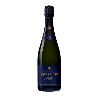 LEGRAS & HAAS CHAMPAGNE BRUT BLANC DE BLANCS MILLESIME GRAND CRU 2015 750ML