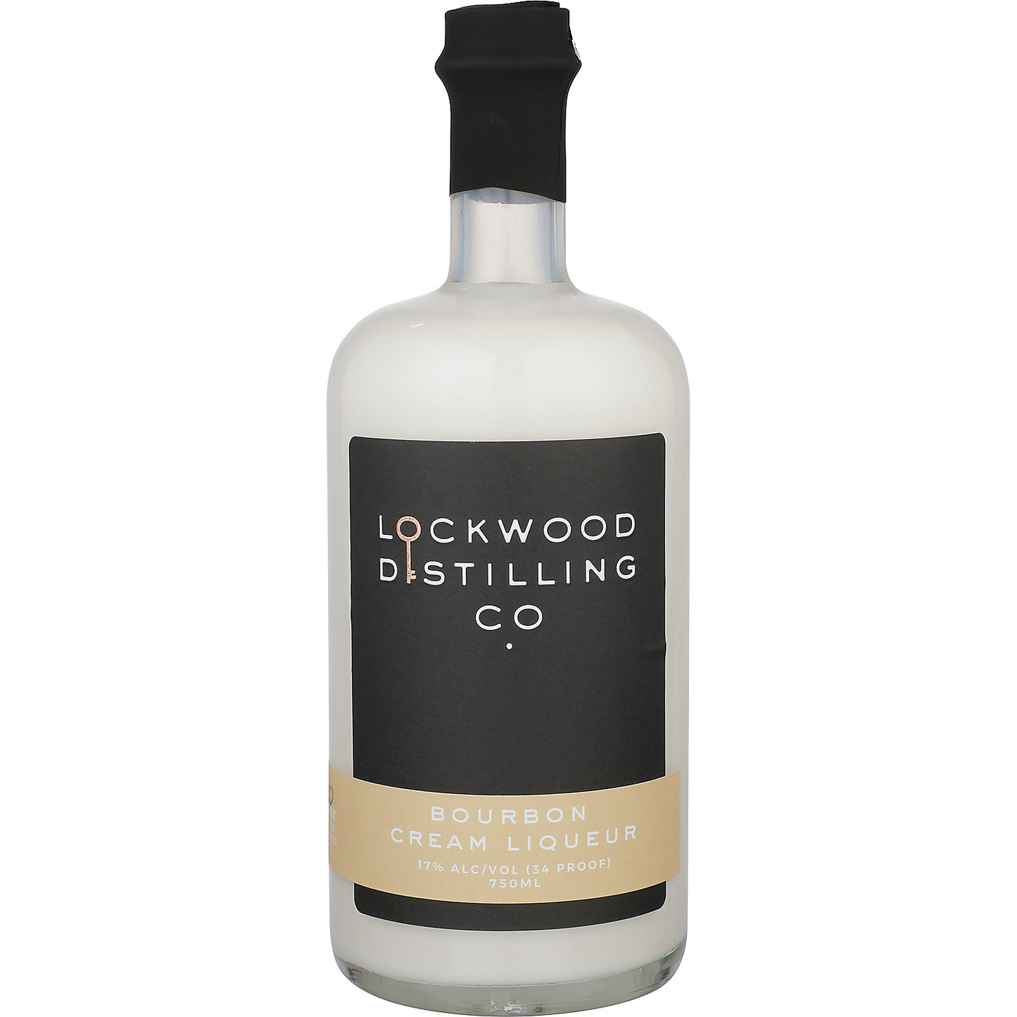 LOCKWOOD DISTILLING CO BOURBON CREAM LIQUEUR 34 50ML