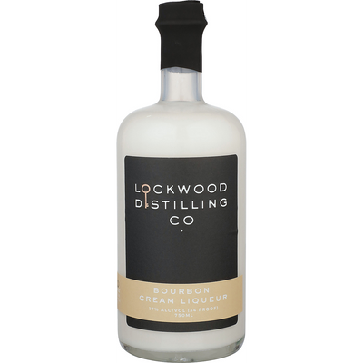 LOCKWOOD DISTILLING CO BOURBON CREAM LIQUEUR 34 50ML