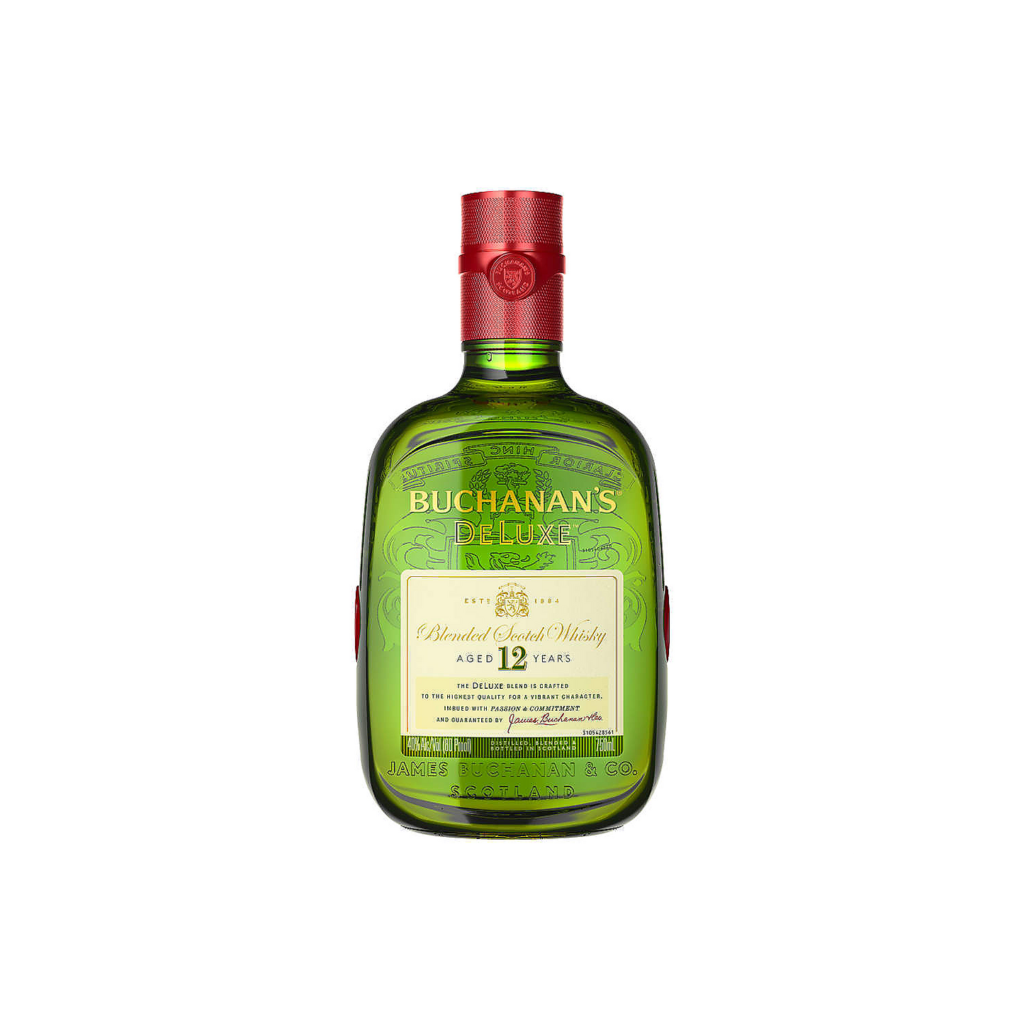 BUCHANAN'S BLENDED SCOTCH DELUXE 12 YR 80 1.75L