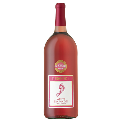 BAREFOOT WHITE ZINFANDEL CALIFORNIA 1.5L